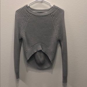 Crop sweater